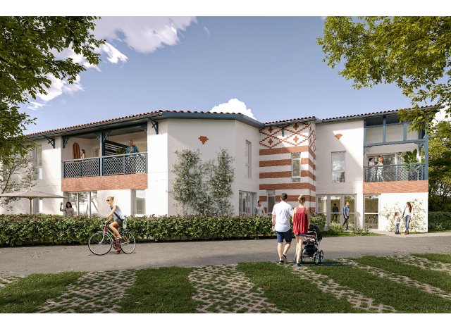 Investissement locatif en France : programme immobilier neuf pour investir Le Clos Saint Hubert - Ares (33)  Ares