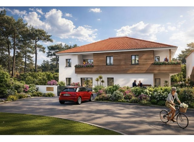 Investissement locatif en France : programme immobilier neuf pour investir Amatxi - Biscarrosse (40) � Biscarrosse