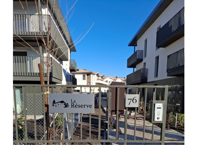 Investissement locatif à Pessac : programme immobilier neuf pour investir La Réserve - Pessac (33) à Pessac