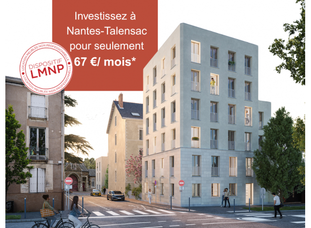 Programme immobilier neuf Student Talensac à Nantes
