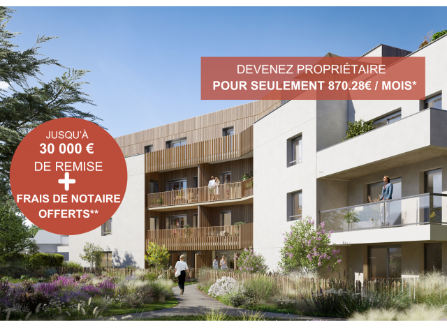 Investissement locatif  Le Pellerin : programme immobilier neuf pour investir Borea  La-Chapelle-sur-Erdre