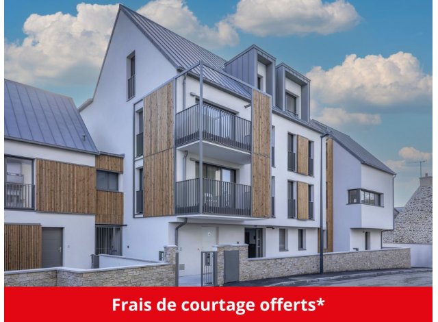 Investissement locatif en Bretagne : programme immobilier neuf pour investir Agapanthe  Saint-Malo