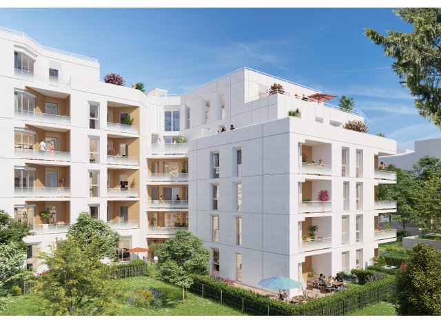 Investissement locatif dans les Hauts de Seine 92 : programme immobilier neuf pour investir Murmures  Suresnes