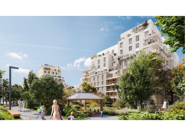 Investissement locatif  Bois-Guillaume : programme immobilier neuf pour investir Blossom Park - Quartier Saint-Clément  Rouen