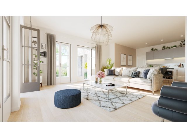 Investissement locatif � Nanterre : programme immobilier neuf pour investir Le Domaine de Granchamp � Le Pecq