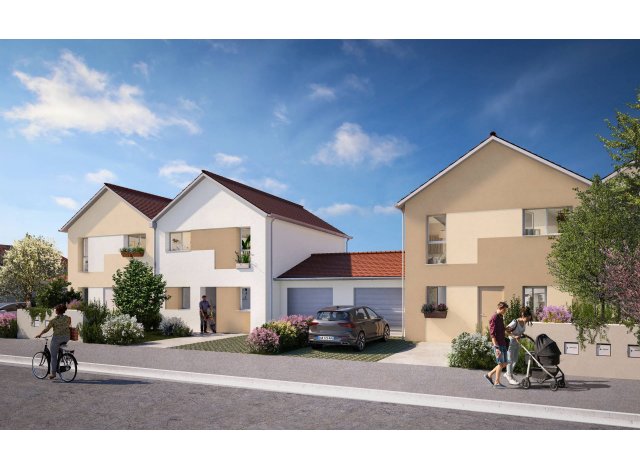 Programme immobilier avec maison ou villa neuve Les Allées Gabriel  Fleury-les-Aubrais