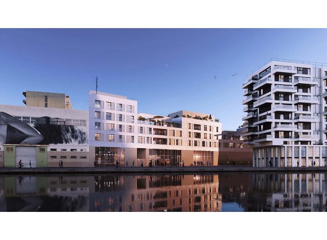 Investissement locatif  Montreuil : programme immobilier neuf pour investir Pantin CG 1  Pantin