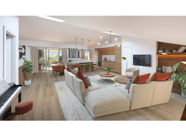 Résidence Terrasses Chartrons logement neuf