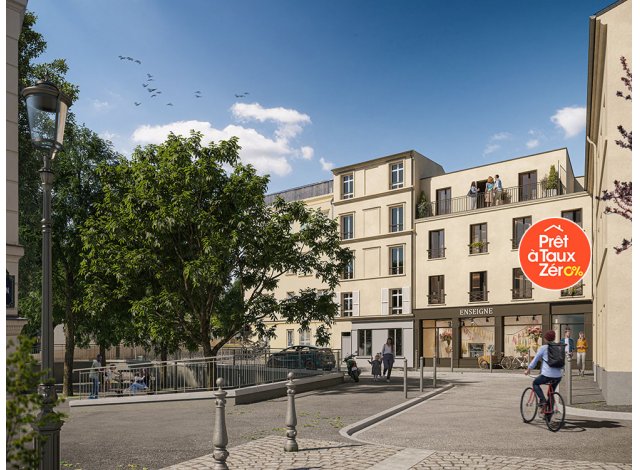Investir programme neuf Les Jardins de Galleron Paris 20ème