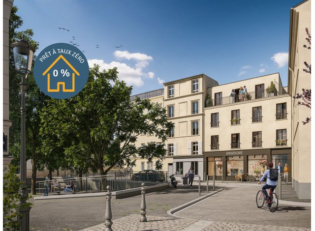 Programme immobilier neuf Les Jardins de Galleron  Paris 20ème