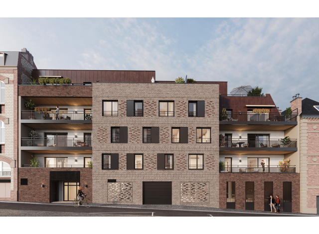 Investissement locatif en Haute-Normandie : programme immobilier neuf pour investir 22 Pouchet à Rouen