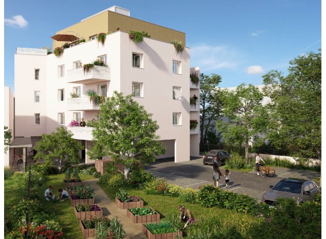 Investissement locatif  Quetigny : programme immobilier neuf pour investir Faubourg 31  Dijon