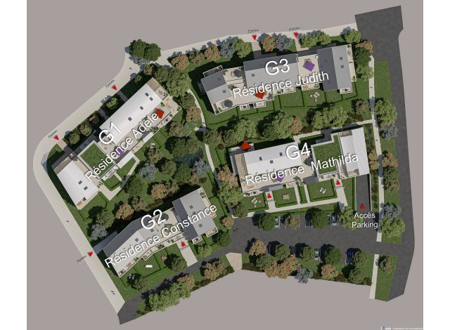 Résidence des Dames - Adèle & Constance logement neuf