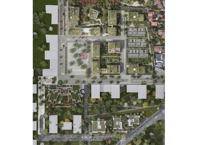 Programme neuf La Place Centrale  Bron