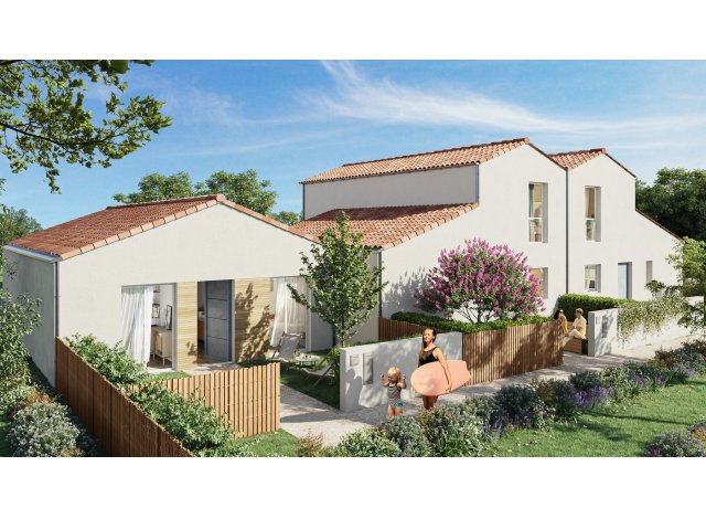 Investissement locatif  La Roche-sur-Yon : programme immobilier neuf pour investir Azuré  Saint-Hilaire-de-Riez