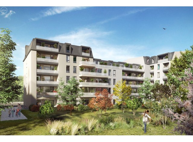 Investissement locatif  Saint-Louis : programme immobilier neuf pour investir Grand Angle  Mulhouse