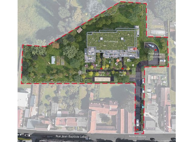 Projet immobilier Villeneuve-d'Ascq