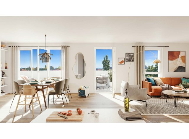 Programme immobilier neuf Les Promenades de l'Ourcq à Meaux