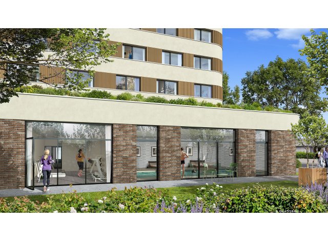 Investissement locatif  Strasbourg : programme immobilier neuf pour investir Coeur Europe  Illkirch-Graffenstaden