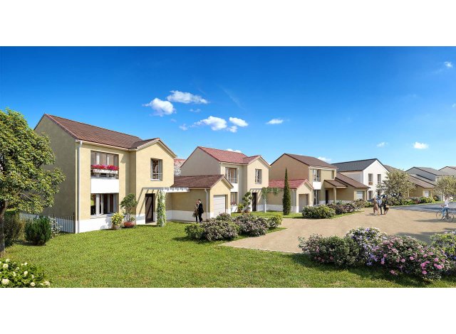 Programme immobilier avec maison ou villa neuve Domaine des Longs Champs  Houdan