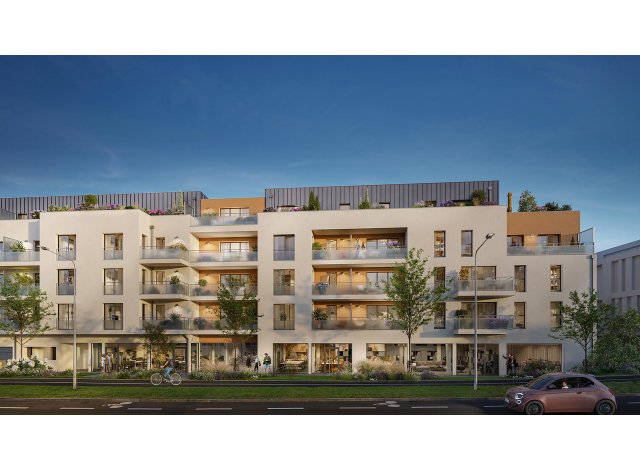 Investissement locatif  Angers : programme immobilier neuf pour investir L'Olympe  Angers