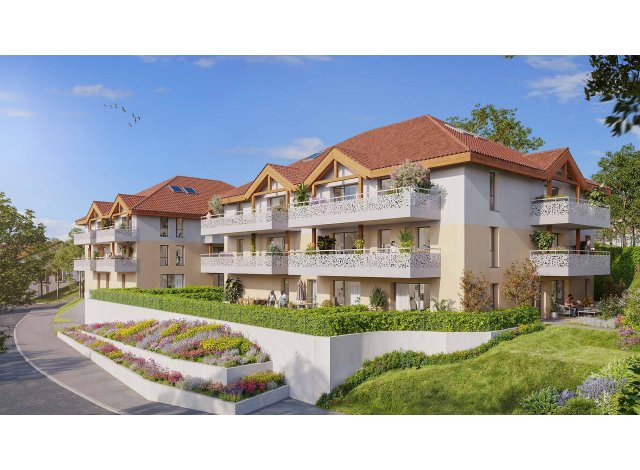 Investissement locatif en Haute-Savoie 74 : programme immobilier neuf pour investir Serenity  Poisy