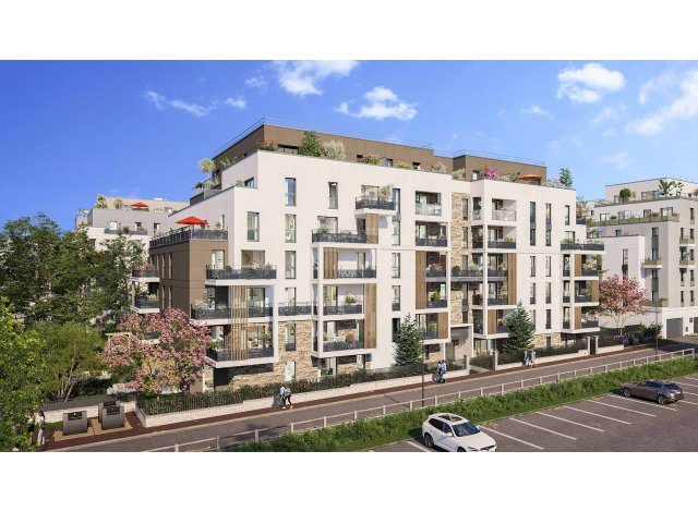 Investissement locatif en Ile-de-France : programme immobilier neuf pour investir Les Terrasses d'Adria  Ermont