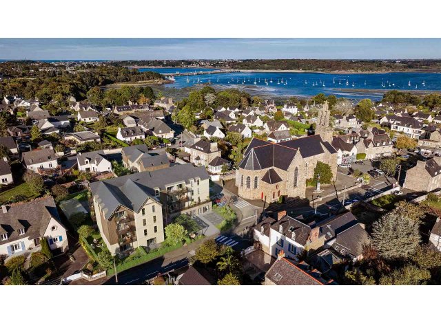 Investissement locatif  Rennes : programme immobilier neuf pour investir Rive Émeraude  La Richardais