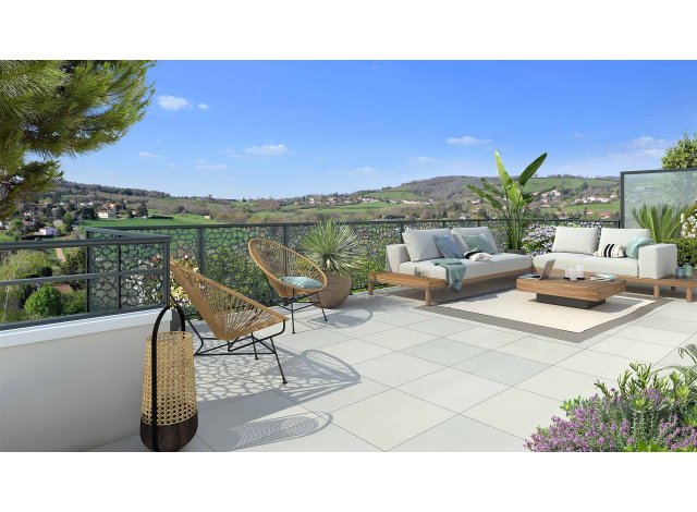 Programme immobilier neuf avec promotion Les Terrasses de l'Ouest � Lentilly