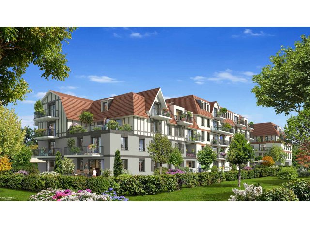 Investissement locatif  Amiens : programme immobilier neuf pour investir Le Clos de la Rivière  Sainte-Catherine