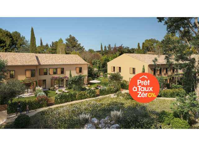 Programme immobilier avec maison ou villa neuve Le Clos Saint Albert  Aix-en-Provence