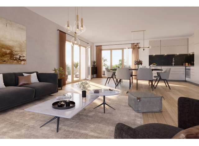 Investissement locatif  Prvessin-Moens : programme immobilier neuf pour investir Impulsion  Ferney-Voltaire