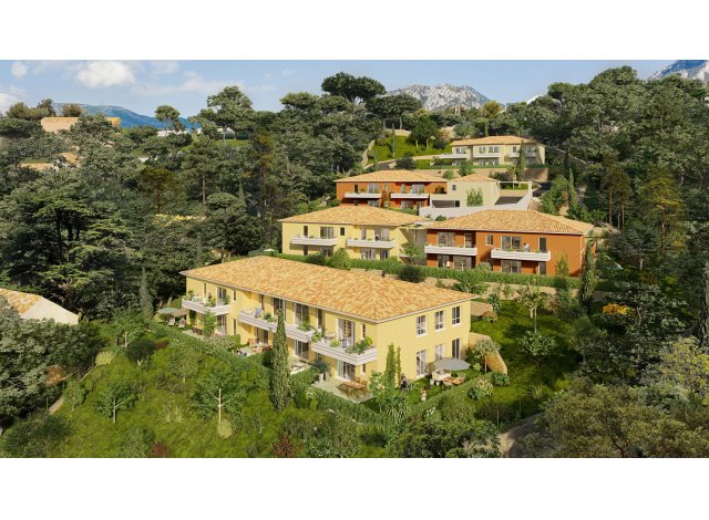 Programme immobilier neuf avec promotion Les Hauts Jardins  Menton