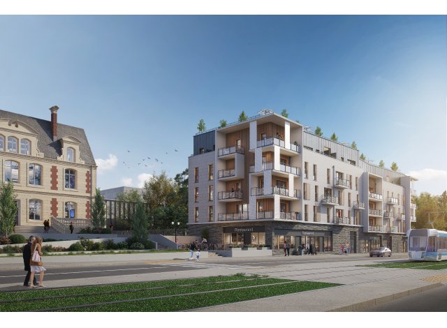 Investissement locatif en Ile-de-France : programme immobilier neuf pour investir Ecrin du Chateau  Châtenay-Malabry