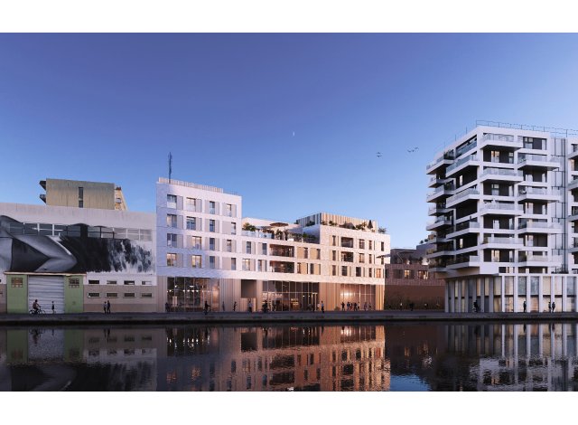 Investissement locatif en Ile-de-France : programme immobilier neuf pour investir Nymphea  Pantin