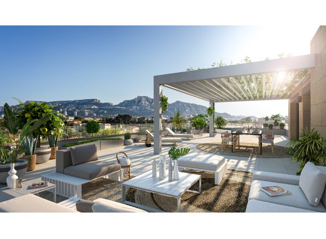 Programme immobilier avec maison ou villa neuve Exclusive 8e  Marseille 8ème