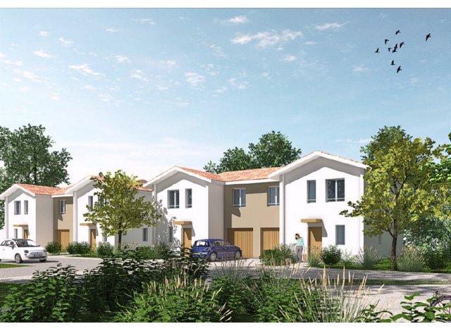 Investissement locatif  Blanquefort : programme immobilier neuf pour investir Domaine de Fontanille  Parempuyre