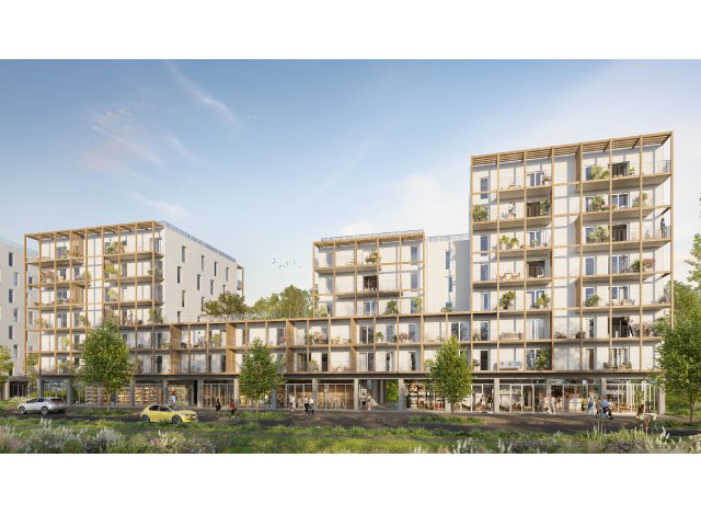 Investissement locatif en Gironde 33 : programme immobilier neuf pour investir Boscaïa  Villenave-d'Ornon