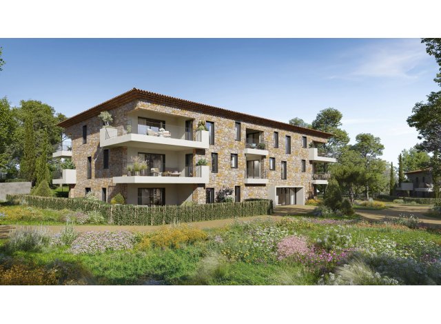 Investissement locatif  Aix-en-Provence : programme immobilier neuf pour investir L'Écrin Azur  Éguilles