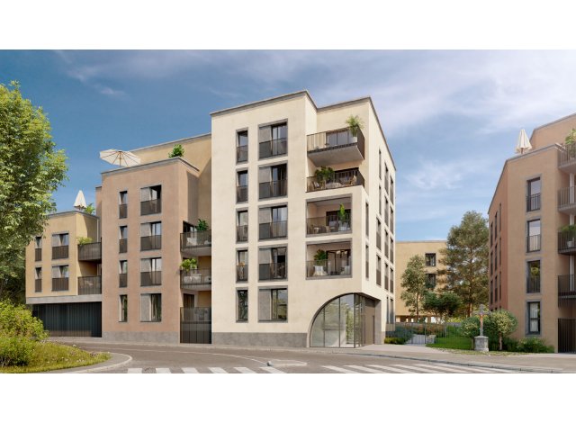 Investissement locatif  Saint-Herblain : programme immobilier neuf pour investir Courtil le Mevel  Nantes