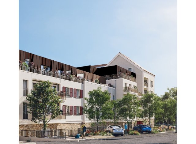 Investissement locatif dans l'Essonne 91 : programme immobilier neuf pour investir Domaine de la Tour  Montlhéry