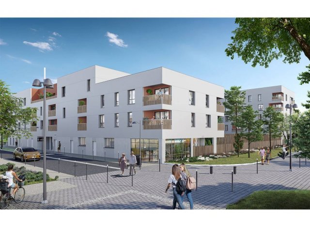 Investissement locatif  Bourges : programme immobilier neuf pour investir Gustav  Saran