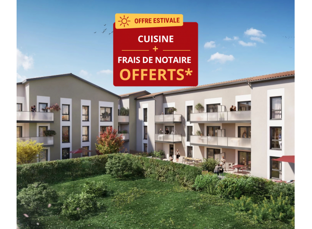 Appartement neuf Patio d'Azieu � Saint-Bonnet-de-Mure