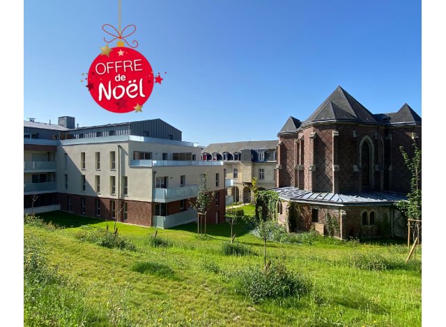 Investissement locatif en Haute-Normandie : programme immobilier neuf pour investir Le Parc des Mathurins à Rouen