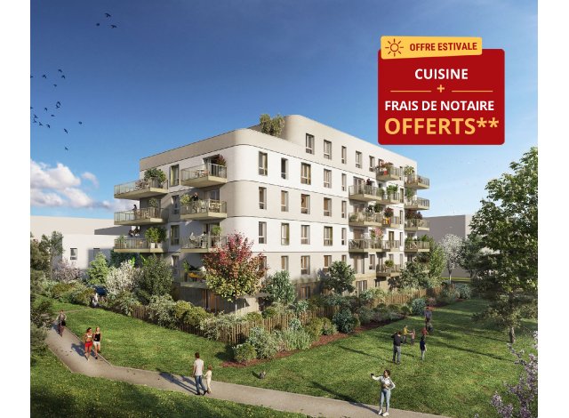 Programme immobilier neuf Le Parc des Orchidées à Fleury-sur-Orne