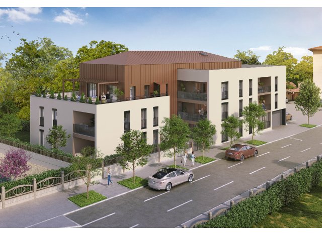 Investissement locatif  Bourg-en-Bresse : programme immobilier neuf pour investir Éponyme  Neuville-sur-Saône