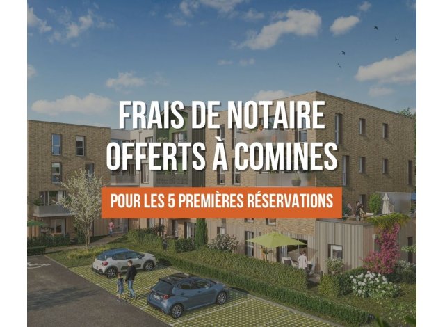 Appartement neuf Les Balcons de la Lys à Comines