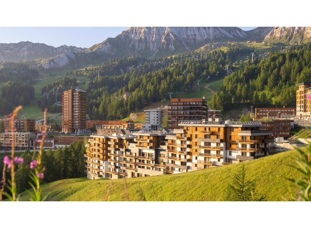 Investissement locatif en France : programme immobilier neuf pour investir R&eacute;sidence Manaka � La Plagne Tarentaise