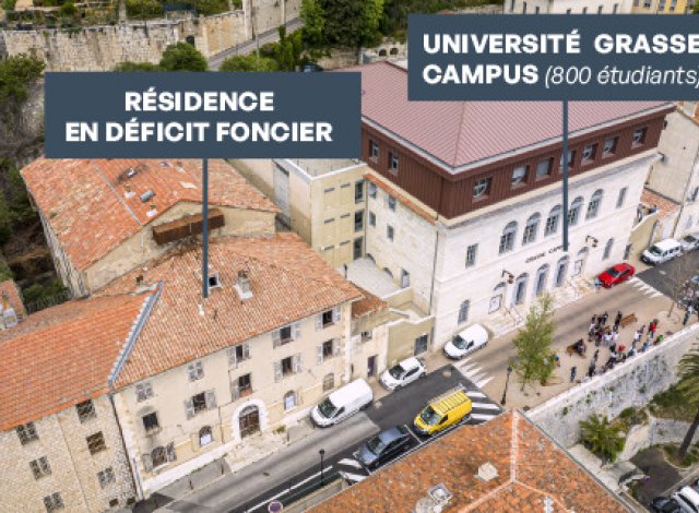 Programme immobilier neuf Néo Campus- Deficit Foncier  Grasse