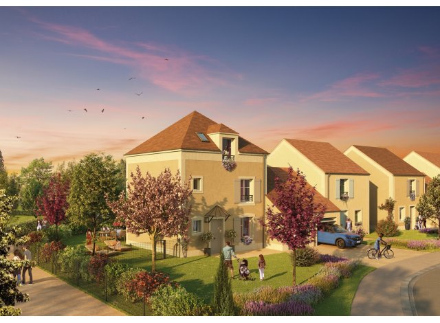 Investissement locatif  Chessy : programme immobilier neuf pour investir Les Jardins de Villevaudé  Villevaude